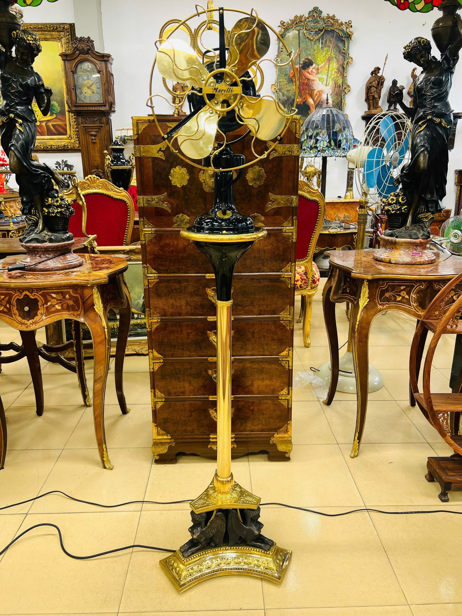 Quạt cây MARELLI nhân sư ,cánh 400