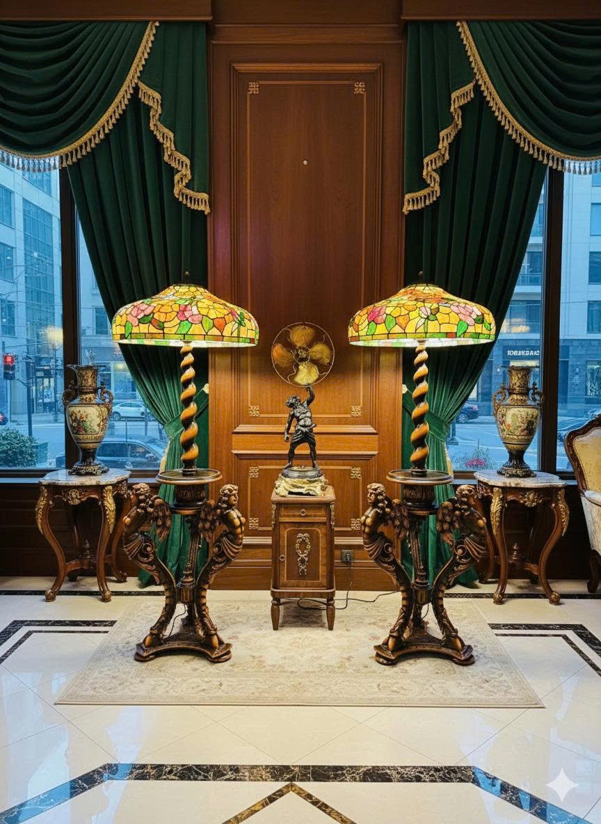 [PH0128] Đèn TYFFANY siêu khủng