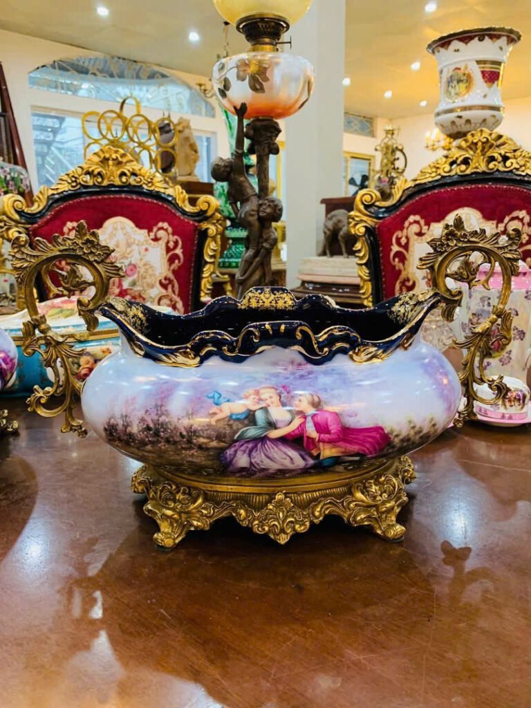 ANG HOA QUẢ SỨ KẾT HỢP ĐỒNG – VẺ ĐẸP CỔ ĐIỂN TINH TẾ